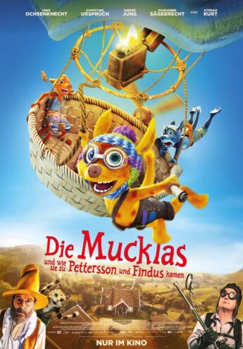 Cover du film :  The Mucklas...and how they came to Pettson and Findus (Die Mucklas)