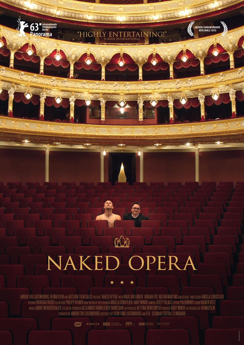 Cover du film :  Naked opera