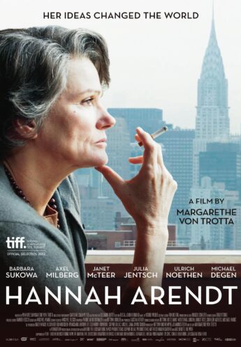 Cover du film :  Hannah Arendt