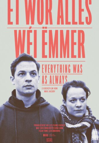 Cover du film :  Et wor alles wei ëmmer