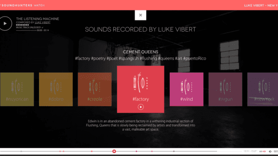 Soundhunters Project - Webexperience